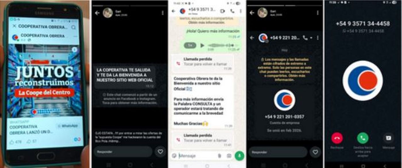 Desde la Cooperativa Obrera alertan a los clientes por posibles estafas en su nombre