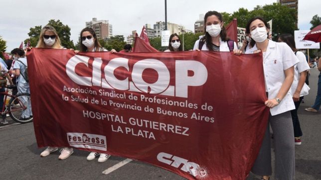 los medicos declararon el ?estado de alerta? y piden la apertura de paritarias