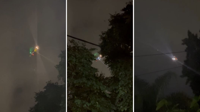 con helicopteros y decenas de policias, asi fue la busqueda de los asaltantes