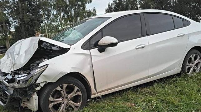 violento choque en ruta 36 con dos mujeres heridas y el transito complicado