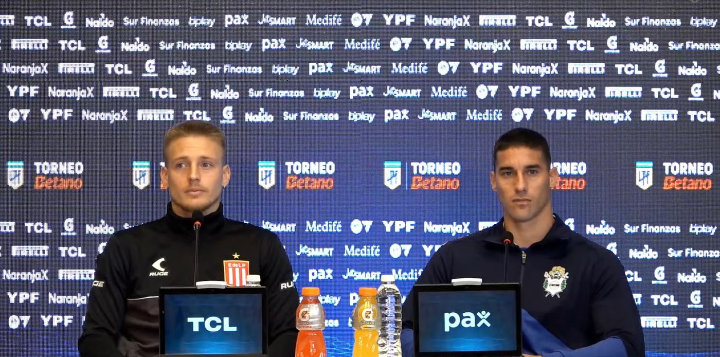 Leonardo Morales fue a la conferencia como capitán de Gimnasia.