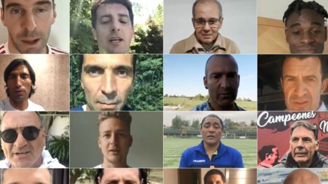estudiantes: los videos por la vuelta a 1 de ex jugadores, glorias del club y los amigos de veron
