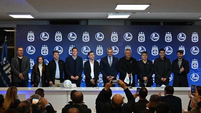 con presencia platense, la afa presento la copa pais, el nuevo torneo federal del futbol argentino