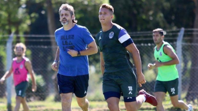 gimnasia entreno y el dt sorprendio con la inclusion de un jugador entre los titulares