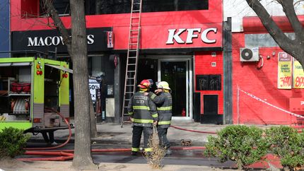 Revelan qué fue lo que inició el incendio en el KFC