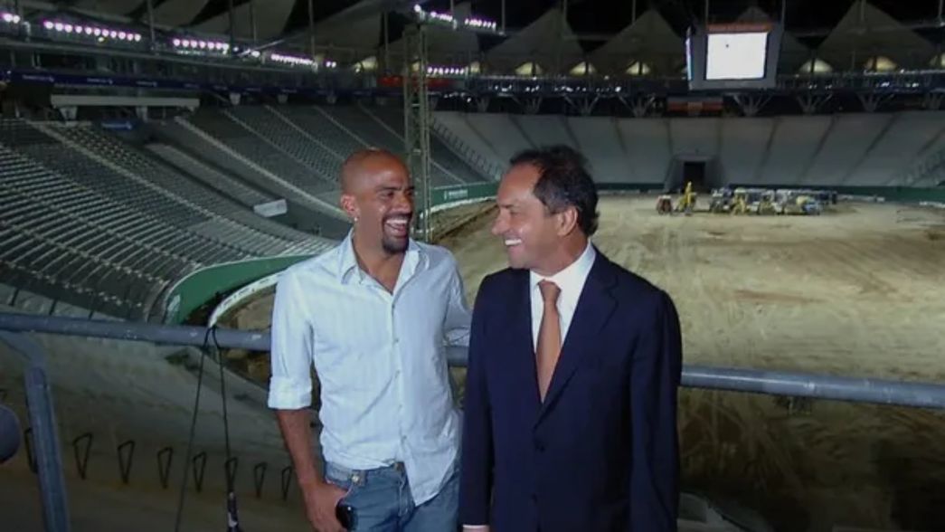 Daniel Scioli se sumó a la defensa de Juan Sebastián Verón con las SAD de por medio