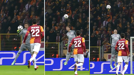 La épica atajada con la cabeza de Fernando Muslera que fue recordada por la Champions League