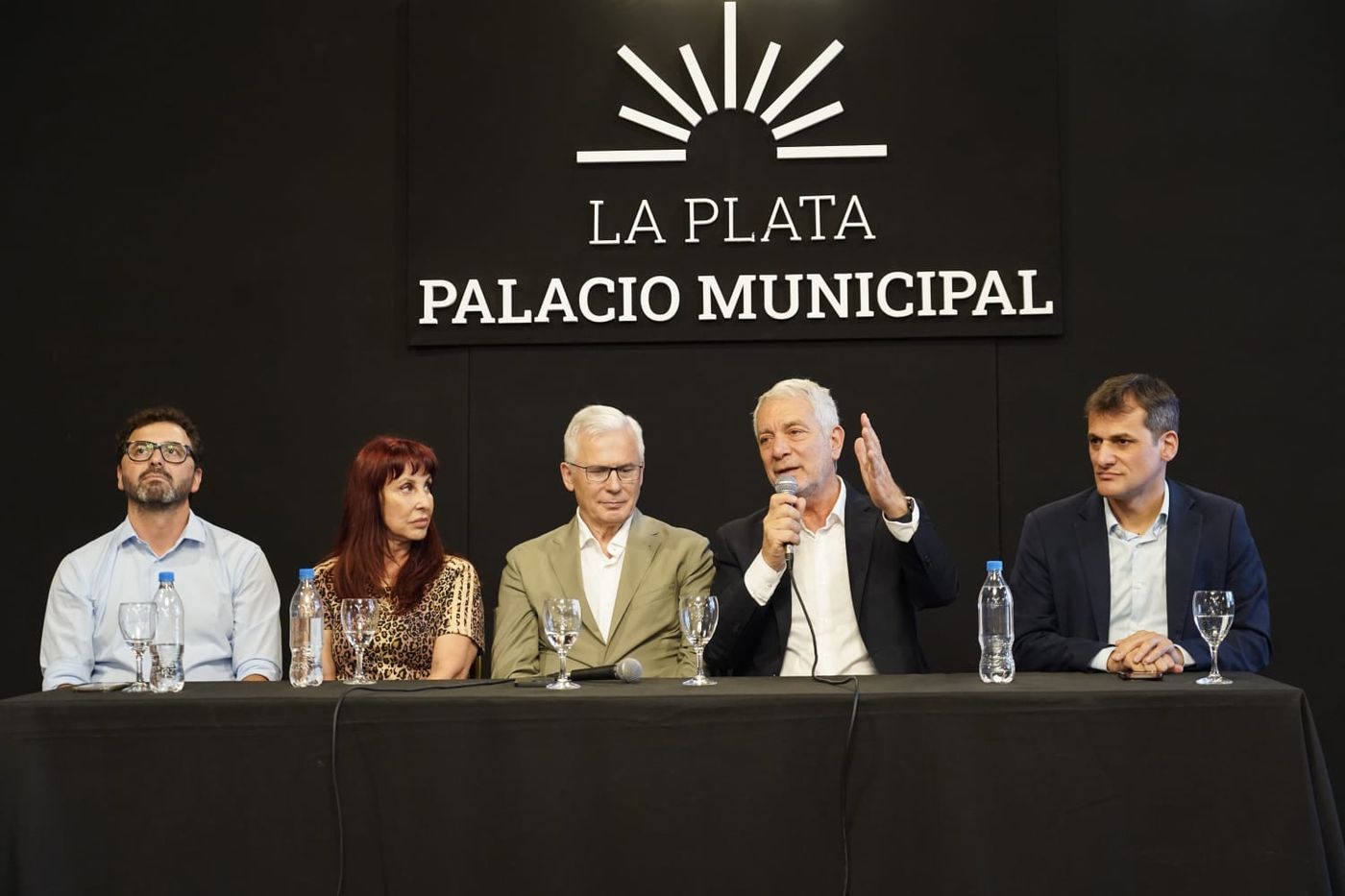 Julio Alak junto a jurista español Baltazar Garzón
