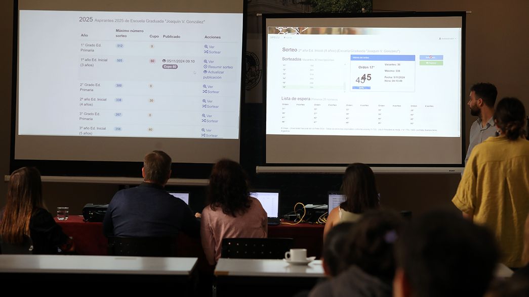 Los listados de todos los alumnos sorteados para ingresar a los colegios de la UNLP