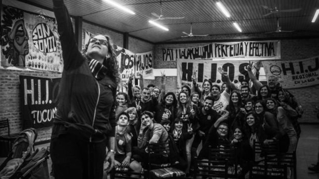 h.i.j.o.s. de todo el pais realizaron un encuentro nacional en la plata