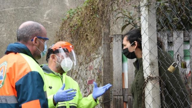 casa por casa, buscan en el barrio jose luis cabezas a vecinos que puedan donar plasma