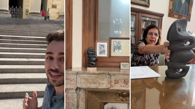 develan el misterio de la pieza de museo que aparecio en un local de venta de la plata