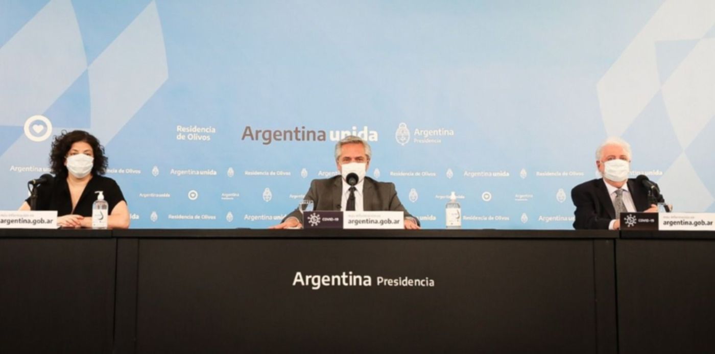 Alberto Fernández anuncio DISPO