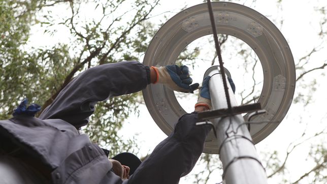 renovaron las luces led en una avenida clave de la plata