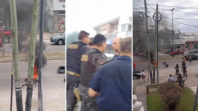 tension por incidentes y detenidos en la delegacion de olmos