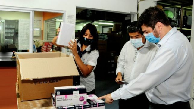 ioma repartio test rapidos en los hospitales de la plata