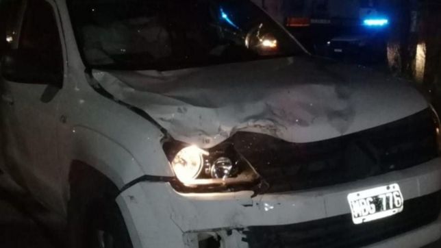 accidente fatal en la plata: un hombre murio tras el choque de una pickup y una moto
