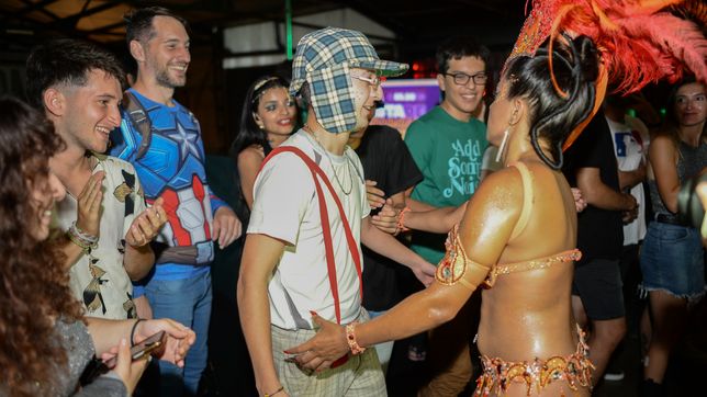 disfraces, baile y mucho color: asi fue la gran fiesta de carnaval en baxar