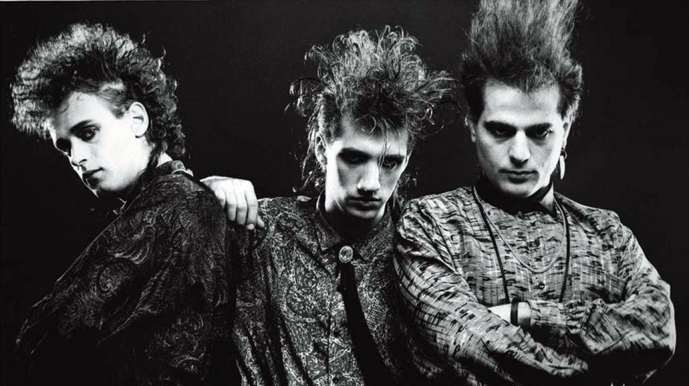 Soda Stereo en la época de Signos, en 1987.