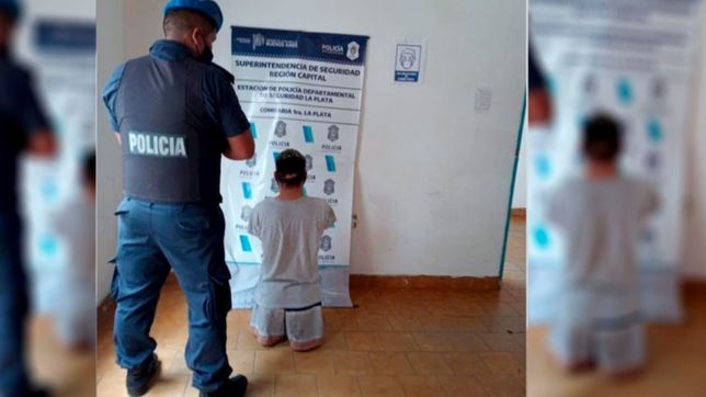 no tiene brazos ni piernas e intento robar una cartera en pleno centro de la plata