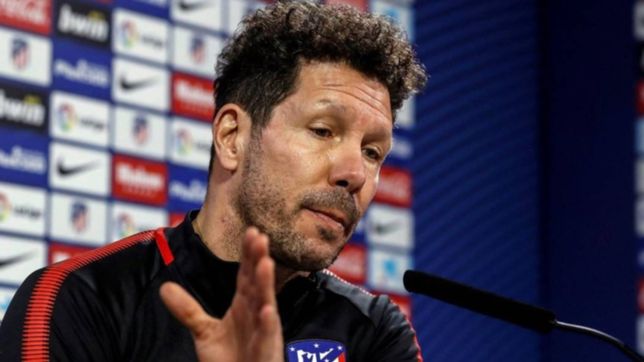 diego simeone admitio ser el autor del audio viralizado durante el mundial y opino sobre lionel messi