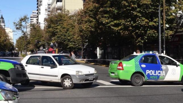 robo, tiroteo y muerte: 30 segundos de terror en pleno centro platense