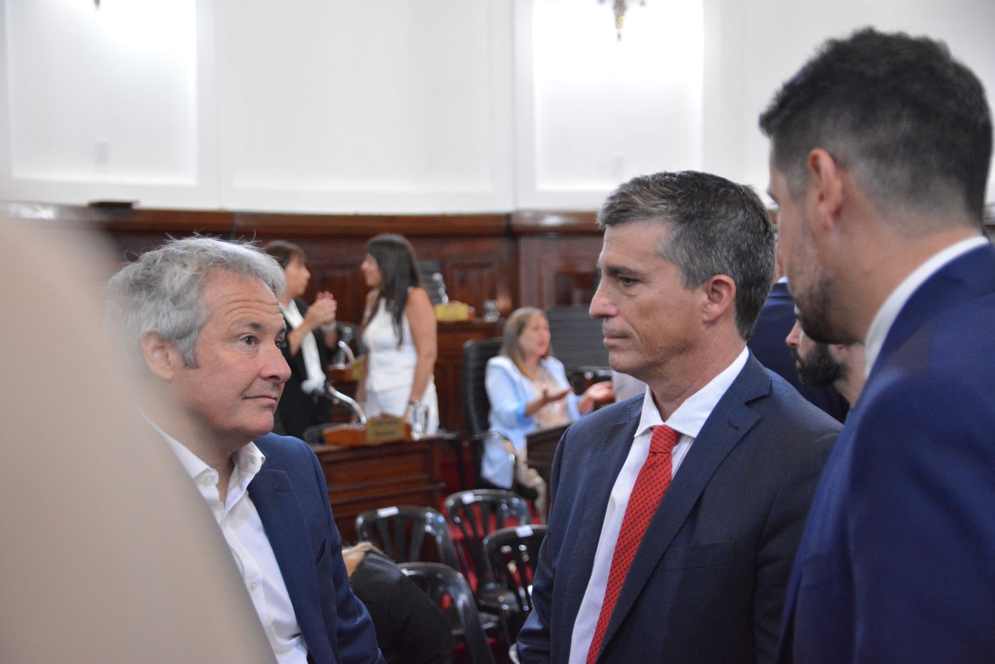 Guillermo Bard&oacute;n, Juan Pablo Allan y Marcelo Galland, dos libertarios y un alakista que convivir&aacute;n en la nueva conformaci&oacute;n del Concejo Deliberante