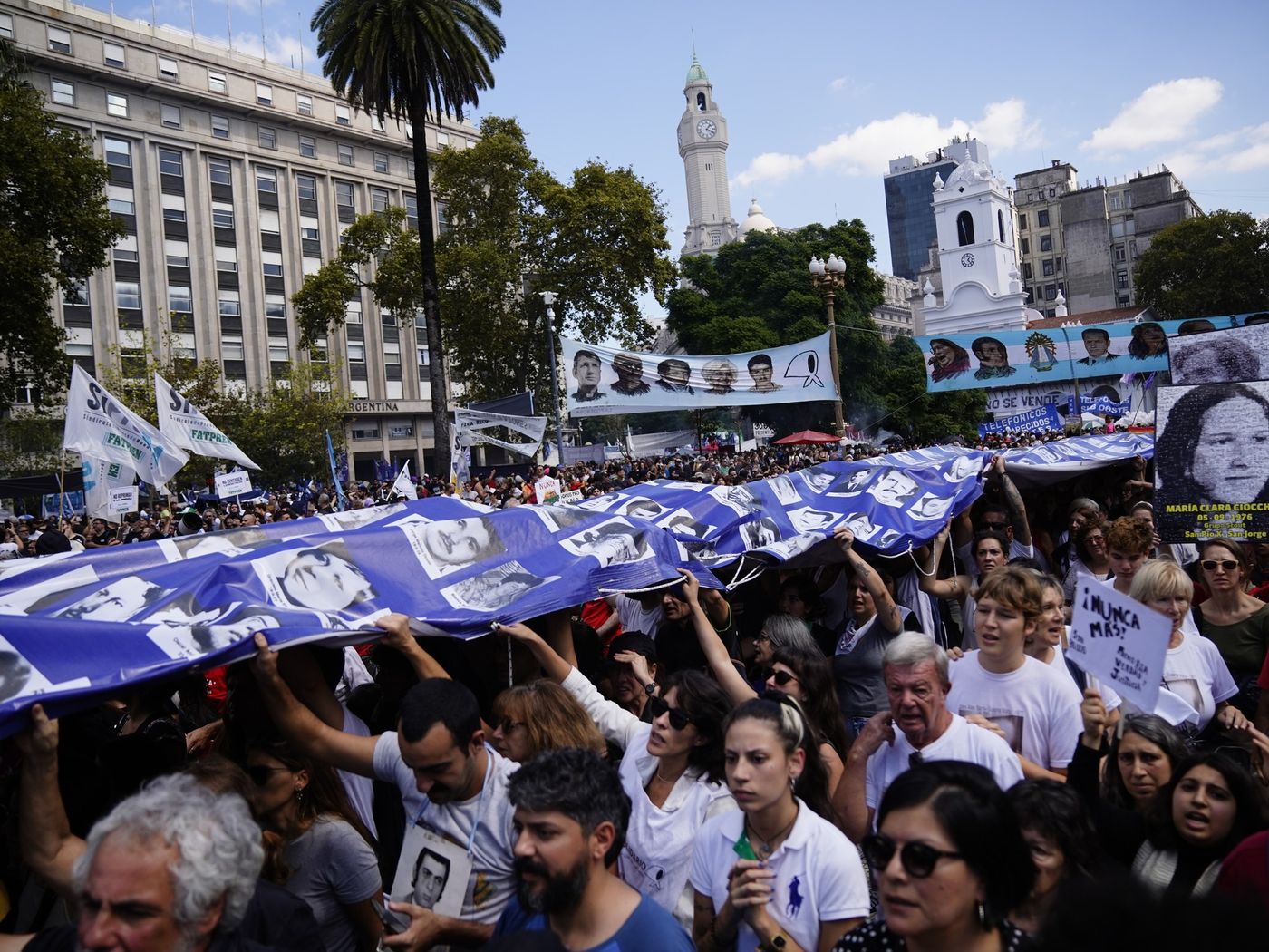 Día de la Memoria 24 de marzo Plaza de Mayo