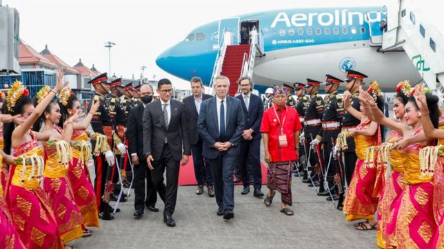 reuniones bilaterales y actos: la intensa agenda de alberto fernandez en indonesia