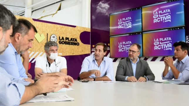 pymes, comercio e industria: garro presento la agencia para el desarrollo local