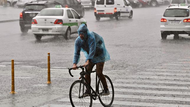 ¿a que hora llegarian las lluvias a la plata y como seguira el clima en el fin de semana largo?