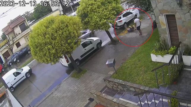 brutal ataque a un abuelo de 87 anos en pleno diagonal 73