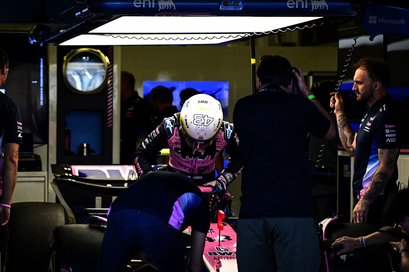 Colapinto GP México previa pista 6