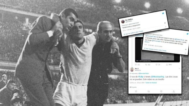 los hinchas le contestaron a movistar tras el polemico informe que tildo a estudiantes de violento