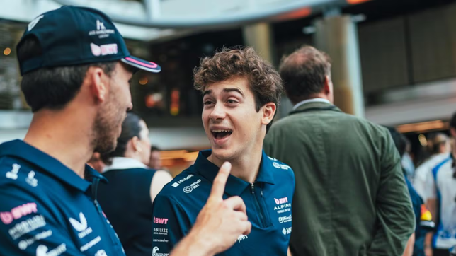 el llamativo y extrano apodo que le pusieron a franco colapinto en la formula 1