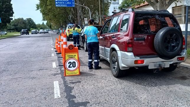 detectan que mas de la mitad de los conductores de la plata circula en infraccion