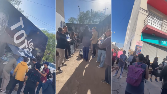 de la plata a bahia blanca: asi fue el emotivo recibimiento de las donaciones por el temporal