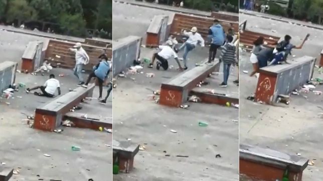 ¡lo van a matar!: un joven fue atacado a patadas y botellazos durante una fiesta de navidad en berisso