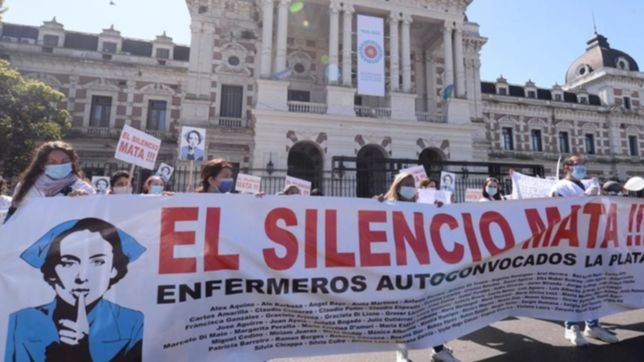 enfermeria dice basta: se viene una nueva movilizacion y un acampe frente a gobernacion