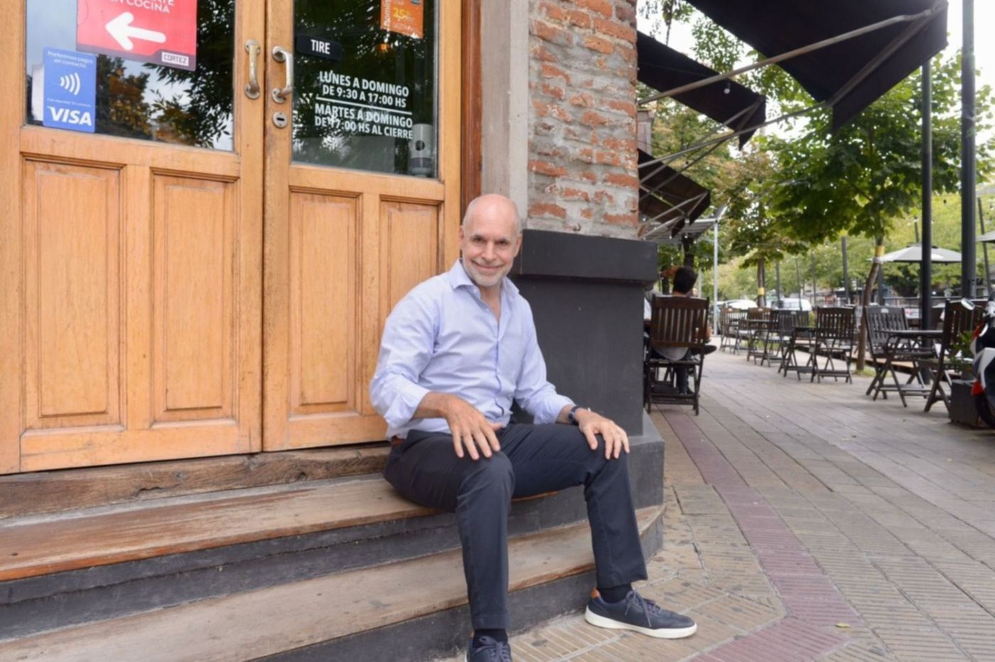 Horacio Rodríguez Larreta y Julio Garro