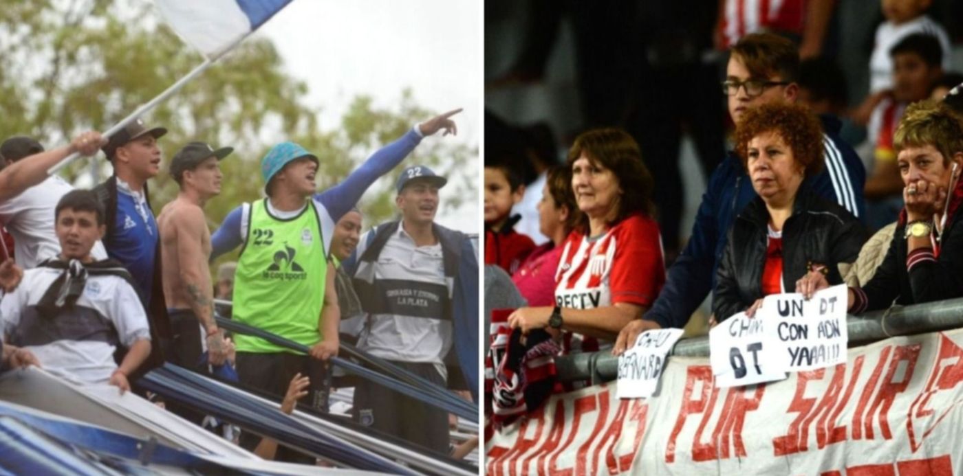 Hinchada Gimnasia Estudiantes