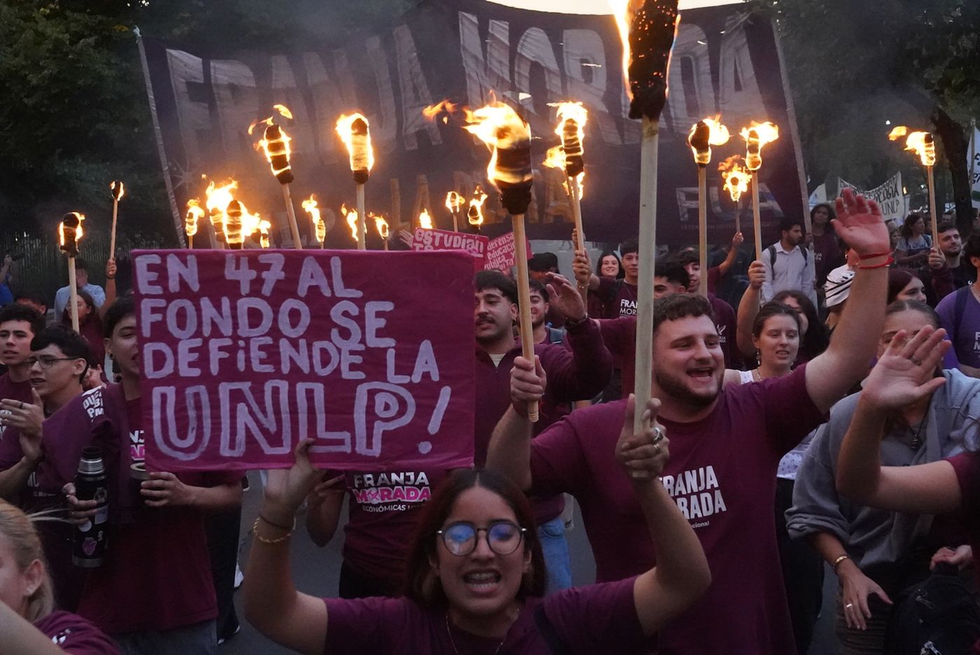 Marcha de antorchas UNLP  (13)