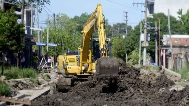 asfalto, cordon y saneamiento: la comuna avanza con una importante obra en villa elvira