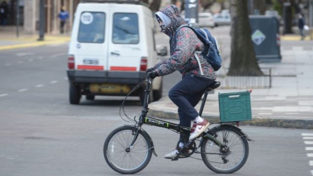 la primera semana de mayo termina con una manana muy fria y una tarde de sol