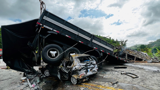 tragedia en el sureste de brasil: al menos 38 muertos en un choque multiple