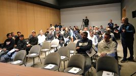 los referentes de gimnasia y estudiantes dijeron presente ante federico beligoy los referentes de gimnasia y estudiantes dijeron presente ante federico beligoy