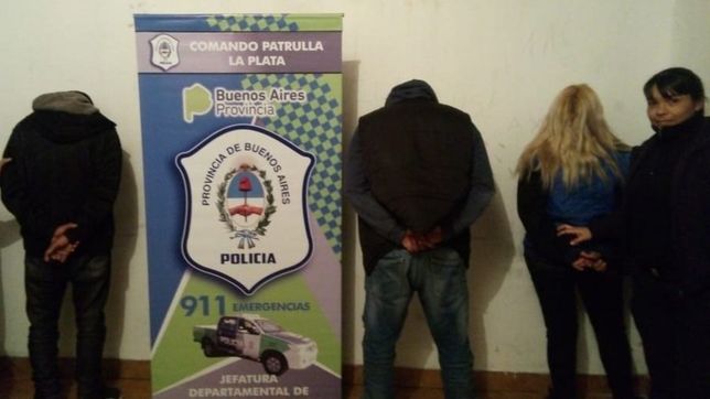 con las manos en la masa: cayo una banda que robaba locales en pleno centro de la plata