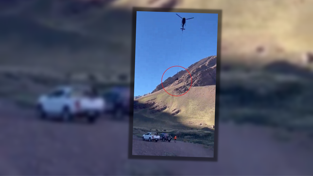 increible rescate de mellizos platenses que se accidentaron en el aconcagua