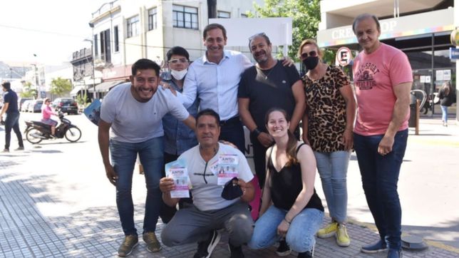 garro extiende el trabajo territorial a distritos de la region y la provincia