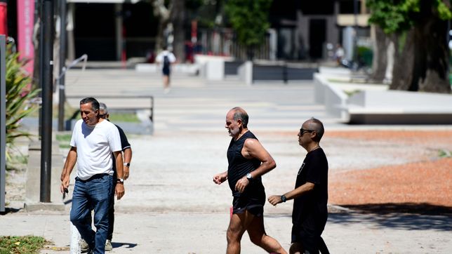 con una temperatura de 27°c en la plata, se viene el dia mas caluroso de la semana